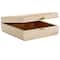 8 Pack: 7.5" Curved Wood Trinket Box by Make Market®